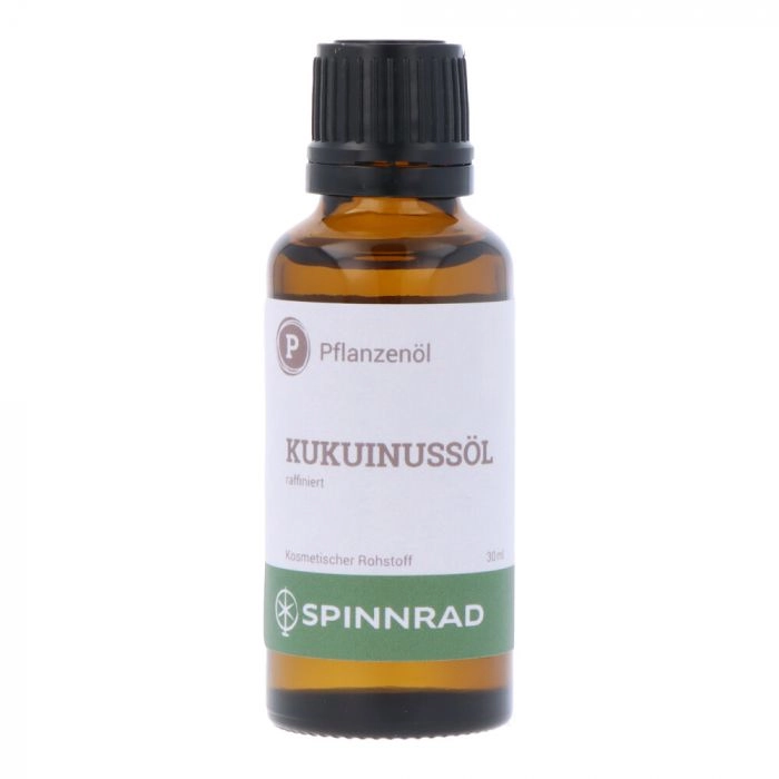 Spinnrad Kukuinussöl, kosmet Rohstoff, hautglättend Spinnrad Kukuinussöl, kosmet Rohstoff, hautglättend