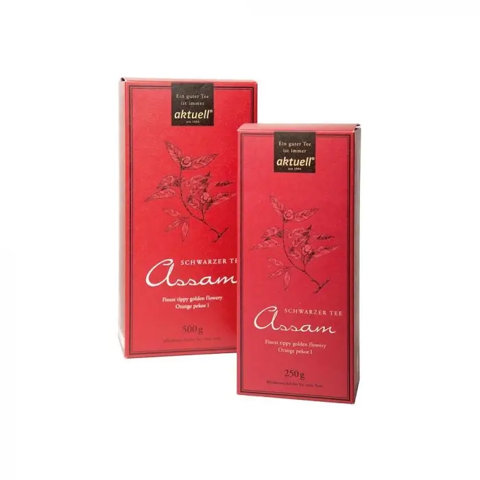 Spinnrad Schwarztee AKTUELL Assam