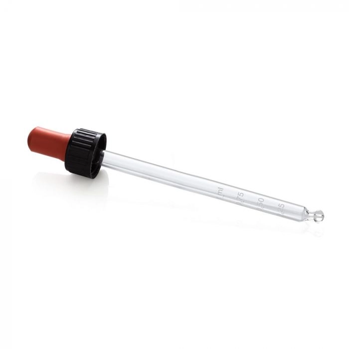 Spinnrad Tropfpipette grad. 1 ml für 100 ml Flaschen