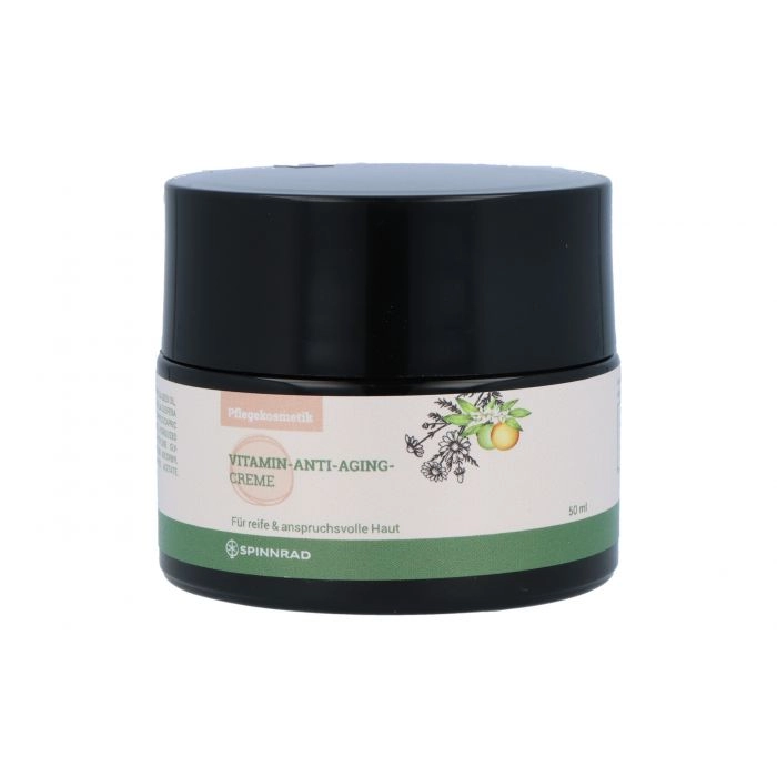 Spinnrad Vitamin Anti-Aging Creme, Naturkosmetik für anspruchsvolle Haut