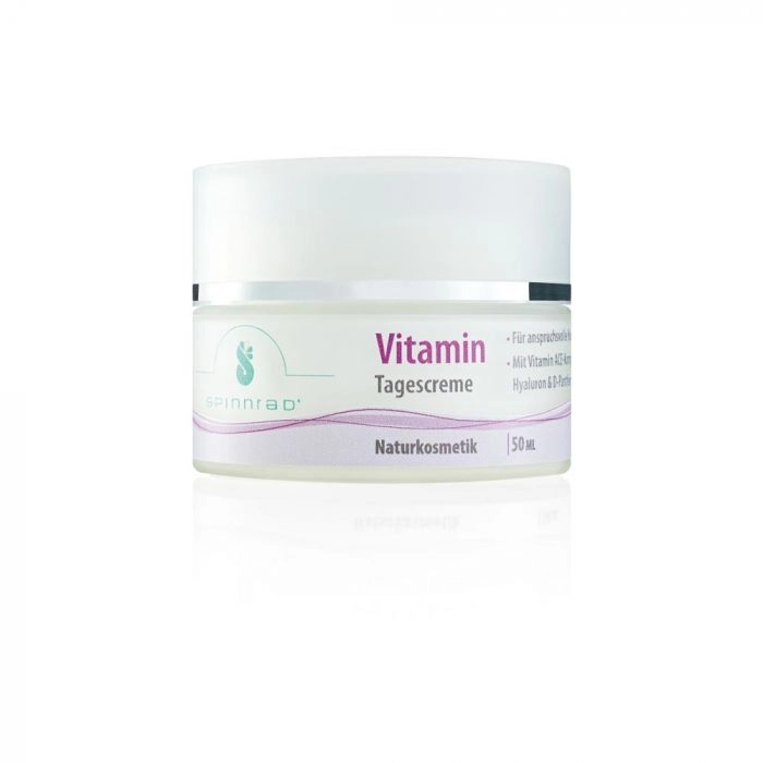 Spinnrad Vitamin Tagescreme, Naturkosmetik Tagescreme, unterstützt anspruchsvolle Haut