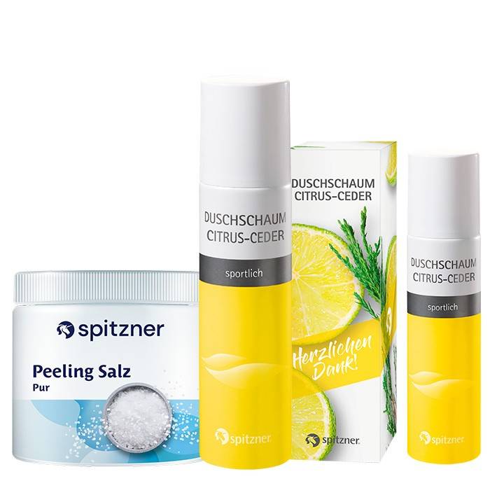 Spitzner Dusch- & Peeling- Set Sportline