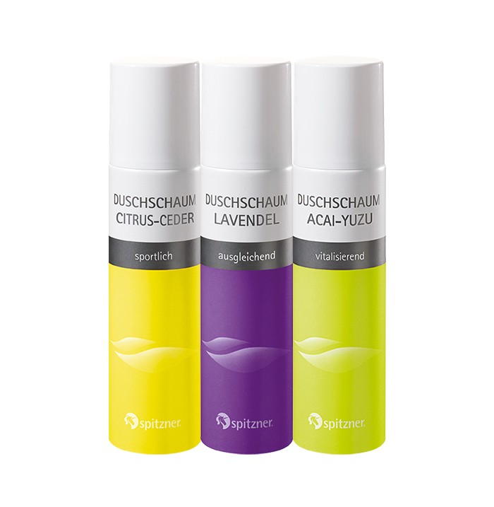Spitzner Duschschaum Set 3x150 ml „Duftig frisch“