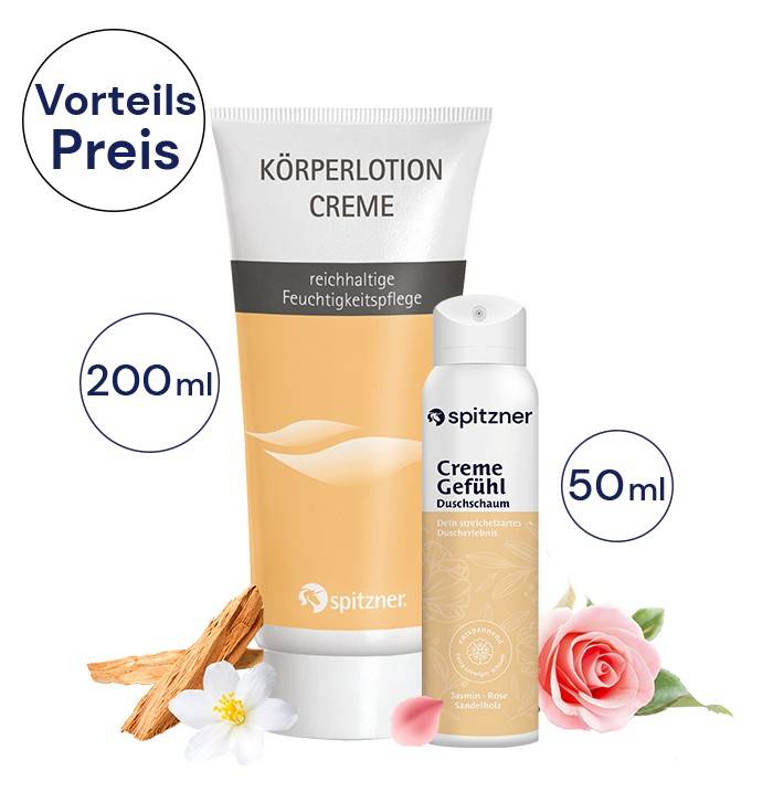 Spitzner Kleine Reise Dusch- & Körperpflege Creme