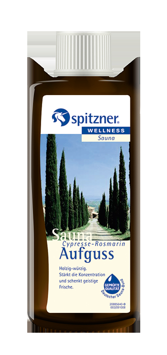 Spitzner Saunaaufguss Cypresse-Rosmarin