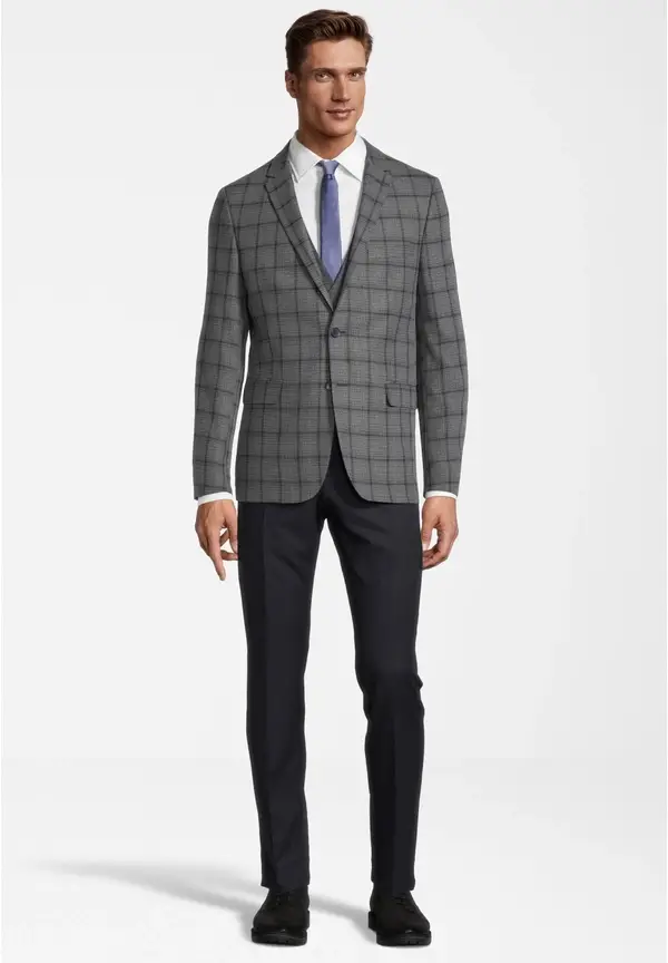 Steffen Klein Anzug Dreiteilig Kombiniert In Marine