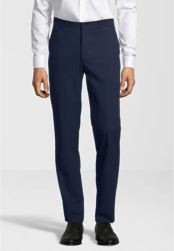 Steffen Klein Anzughose Stoffhose Slim Fit Business in Marine