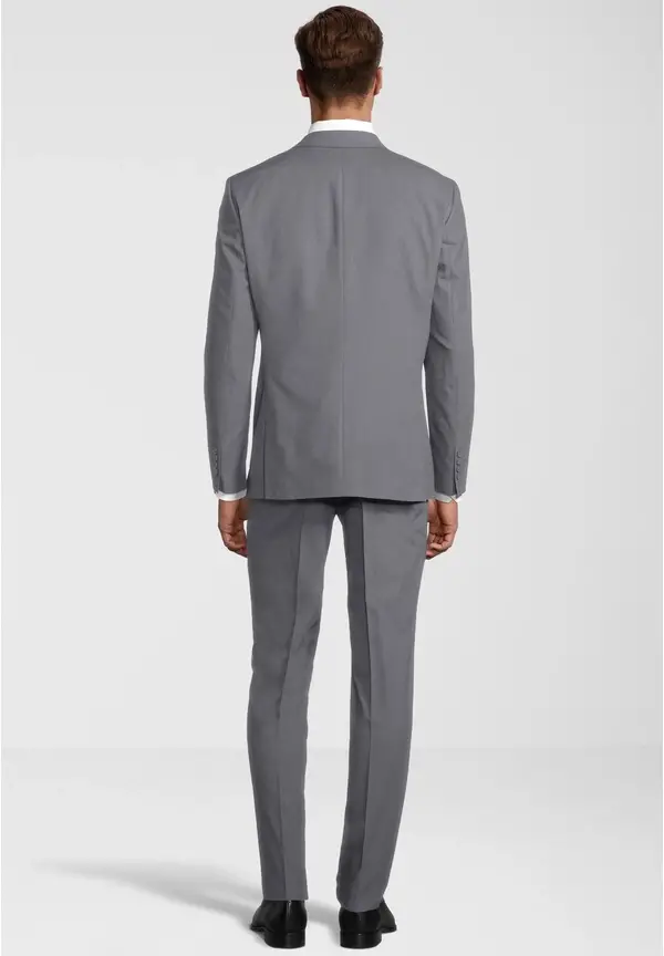 Steffen Klein Business Anzug 3-teilig Dreiteiler Mit Weste In Grau