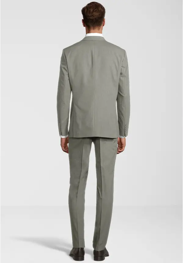 Steffen Klein Business Anzug 3-teilig Dreiteiler Mit Weste In Khaki