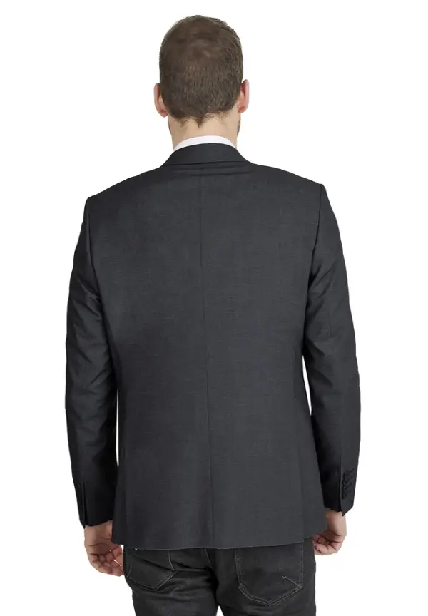 Steffen Klein Designer Business Sakko Anzug-Jackett Regular Fit In Anthrazit