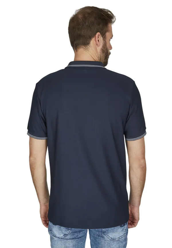Steffen Klein Poloshirt Funktions-Shirt Zipper In Marine