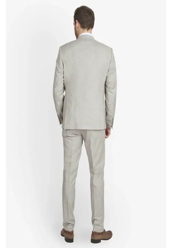 Steffen Klein Business Anzug 3-teilig In Sand