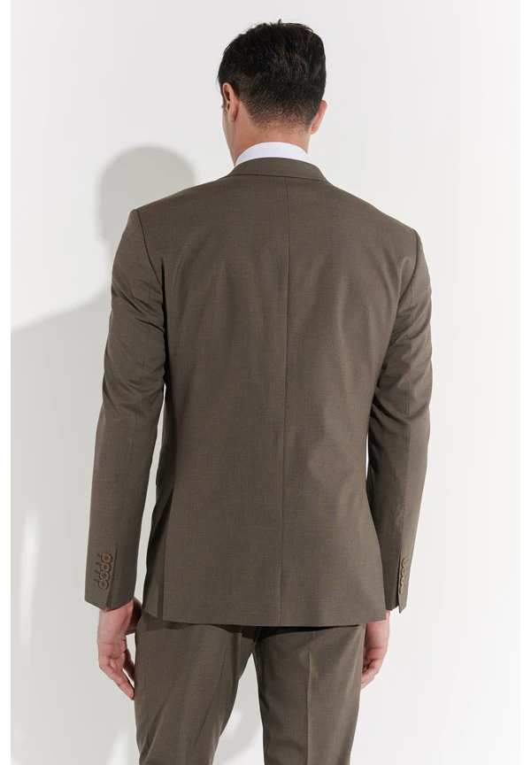 Steffen Klein Business Anzug 3-teilig In Taupe