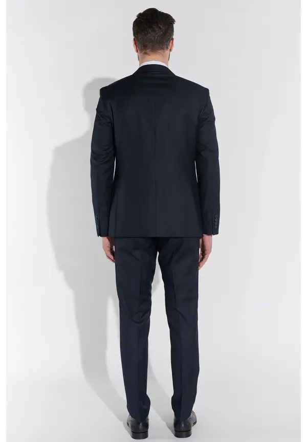 Steffen Klein Designer Anzug Slim Fit In Marine