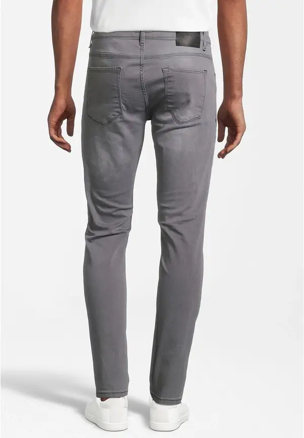 Steffen Klein Jeans Slim Fit Used In Grey Denim