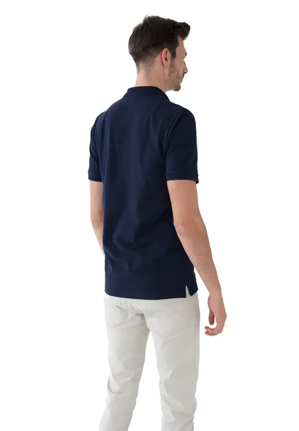 Steffen Klein Poloshirt In Marine
