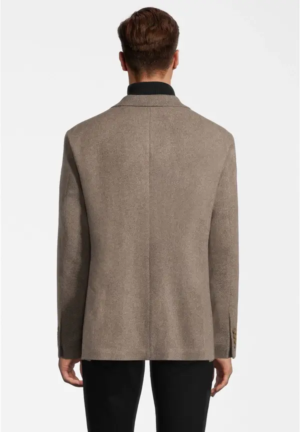 Steffen Klein Sakko Woll-Mix In Beige