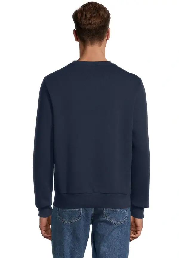 Steffen Klein Sweatshirt Logo-Stickerei In Marine