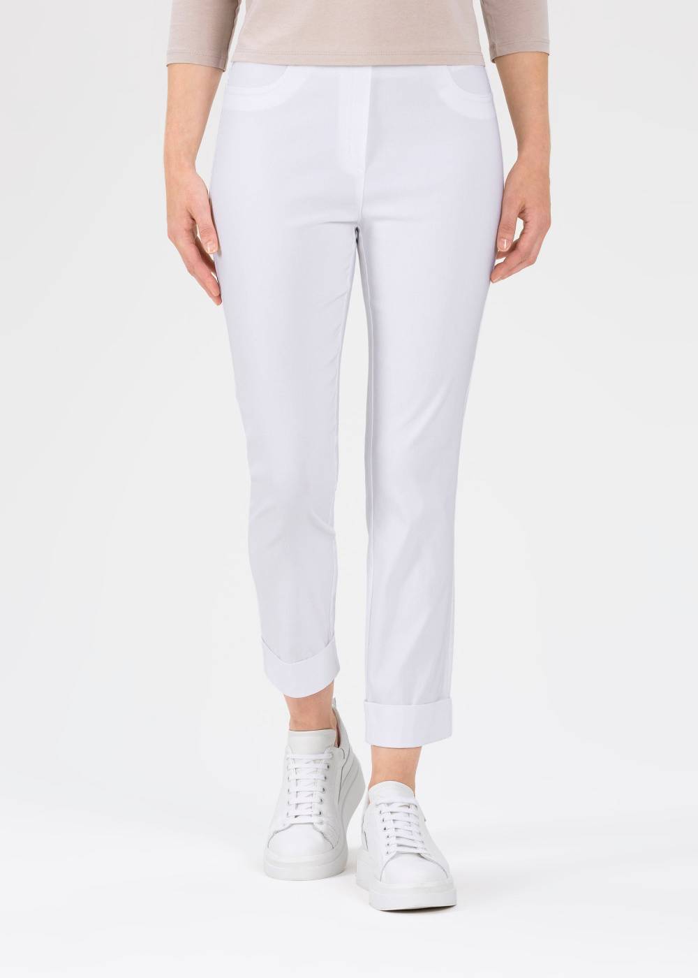 Stehmann 6/8-Hose Igor in stretchiger Bengaline Qualität