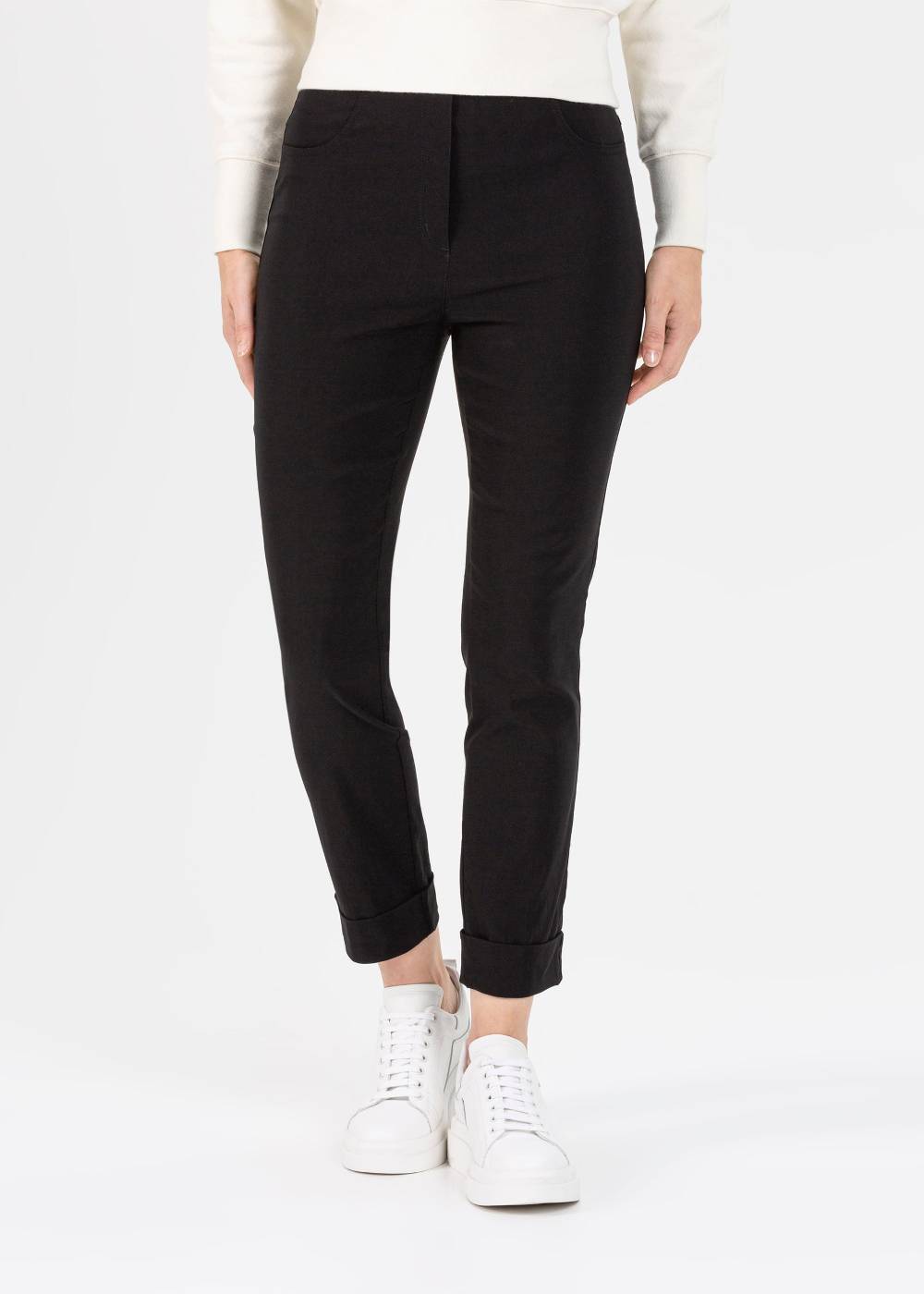 Stehmann 6/8-Hose Igor in stretchiger Bengaline Qualität