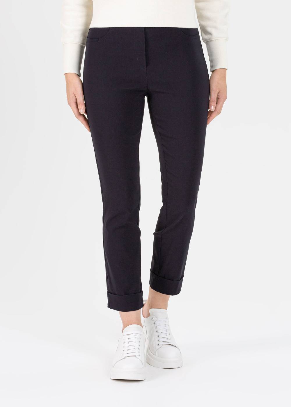 Stehmann 6/8-Hose Igor in stretchiger Bengaline Qualität