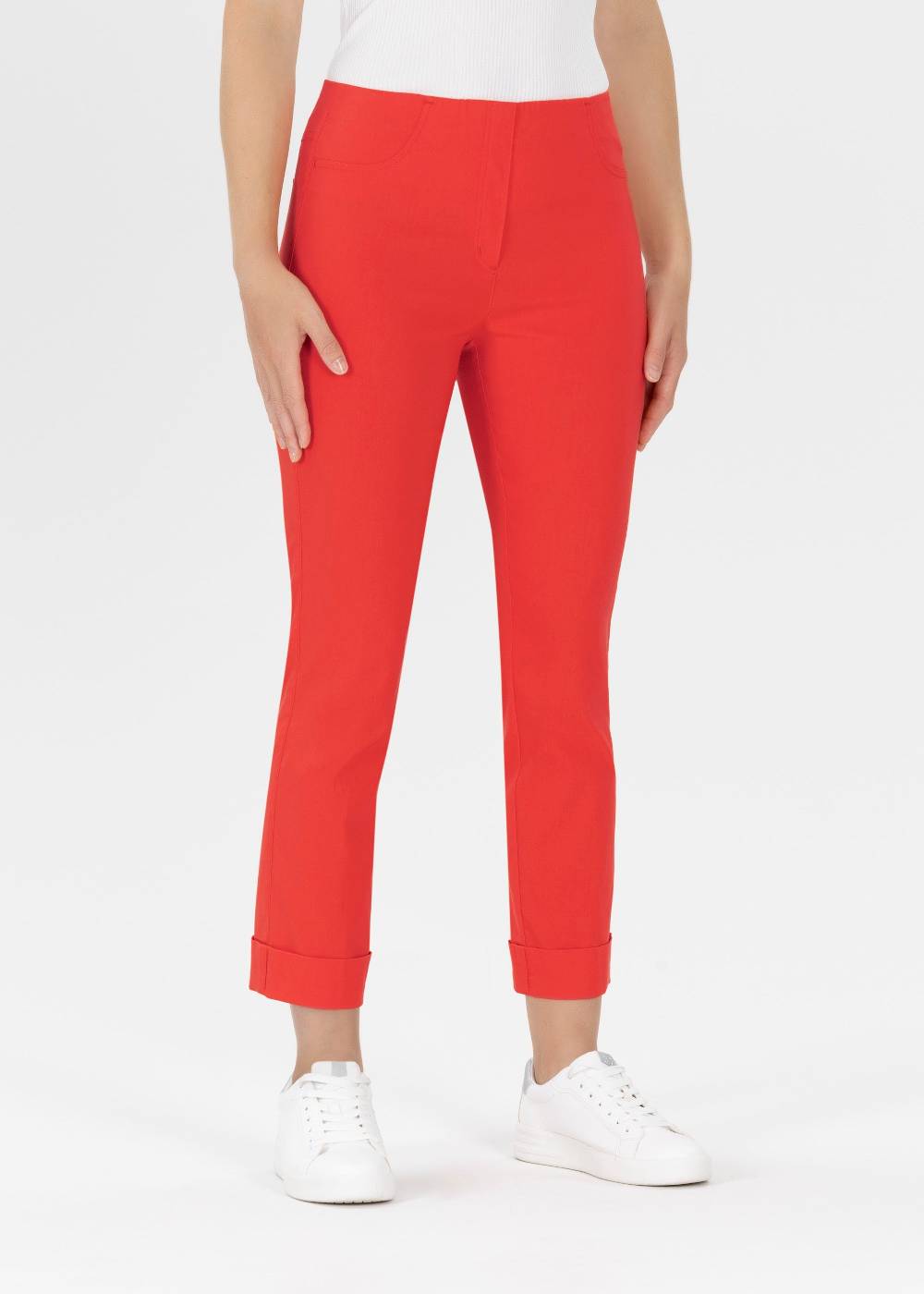 Stehmann 6/8 Hose Igor in stretchiger Bengaline Qualität