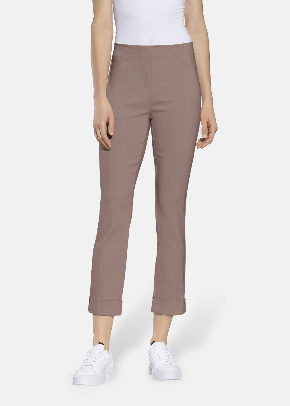 Stehmann 6/8-Hose Igor in stretchiger Bengaline Qualität