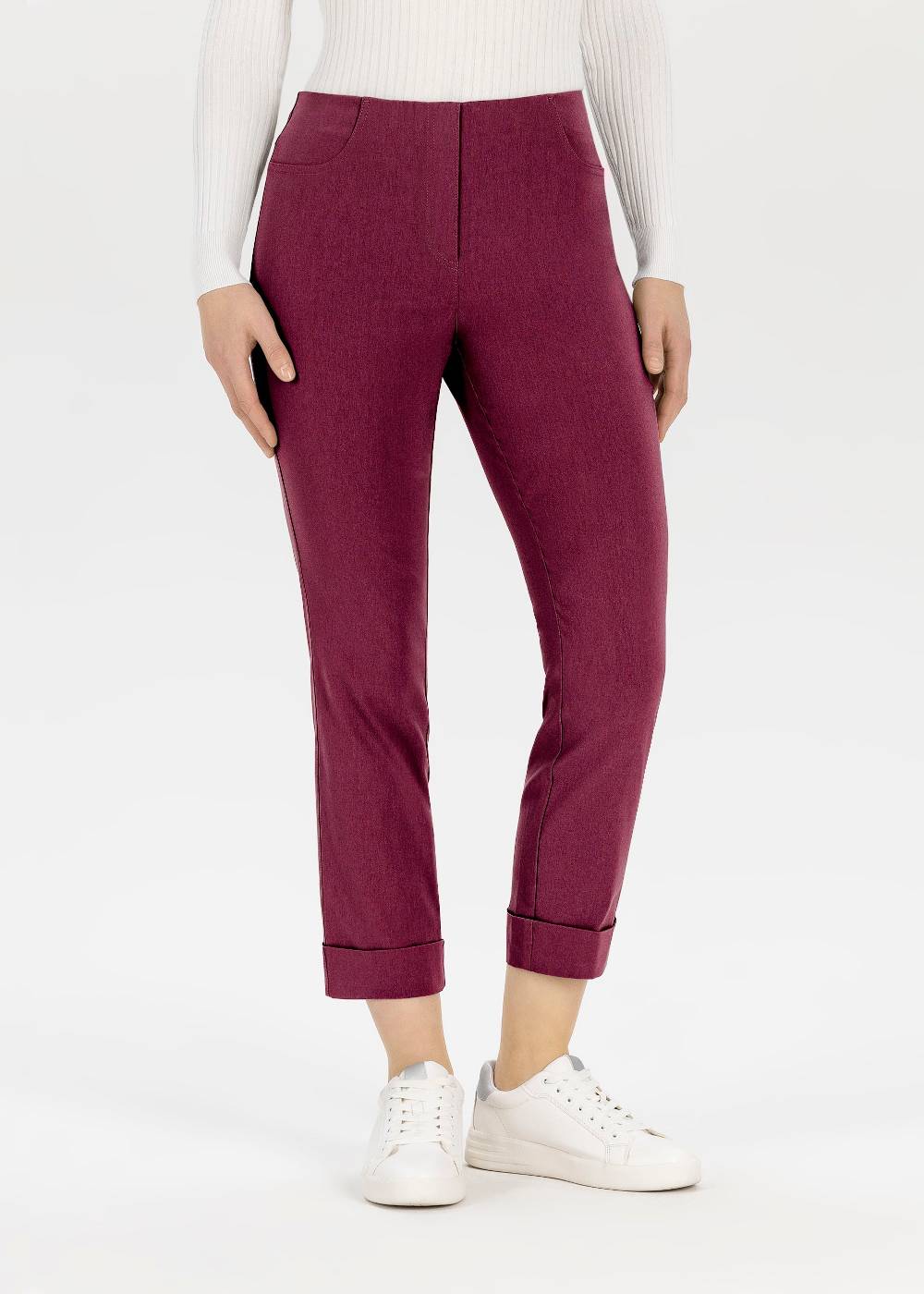 Stehmann 6/8-Hose Igor in stretchiger Bengaline Qualität