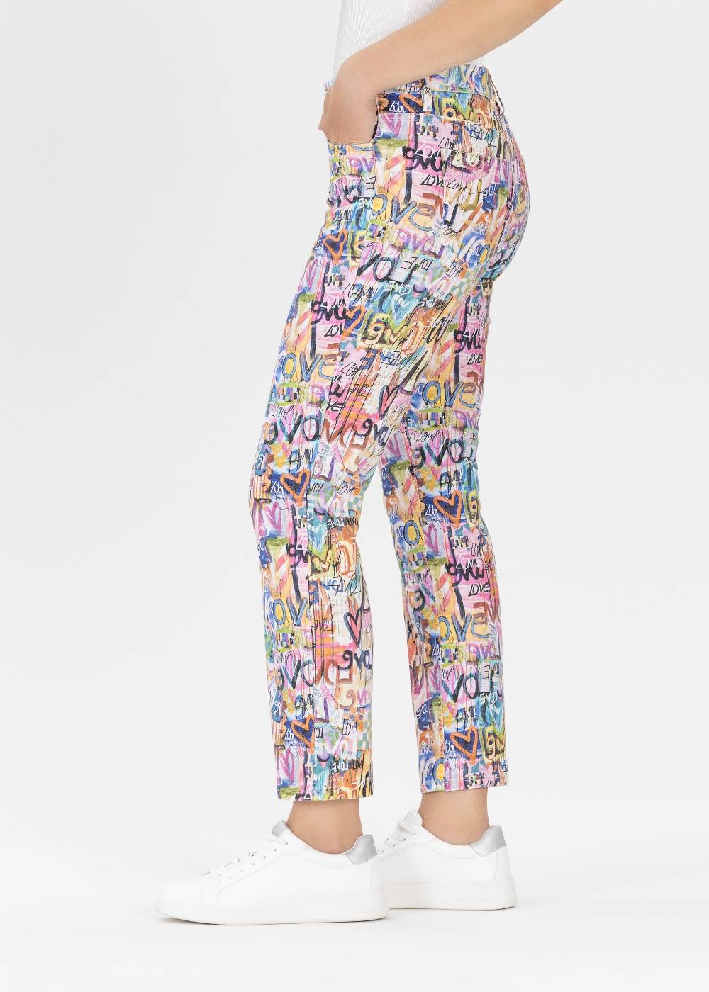 Stehmann 6/8-Hose Mellina In Stretchiger Baumwoll Qualität