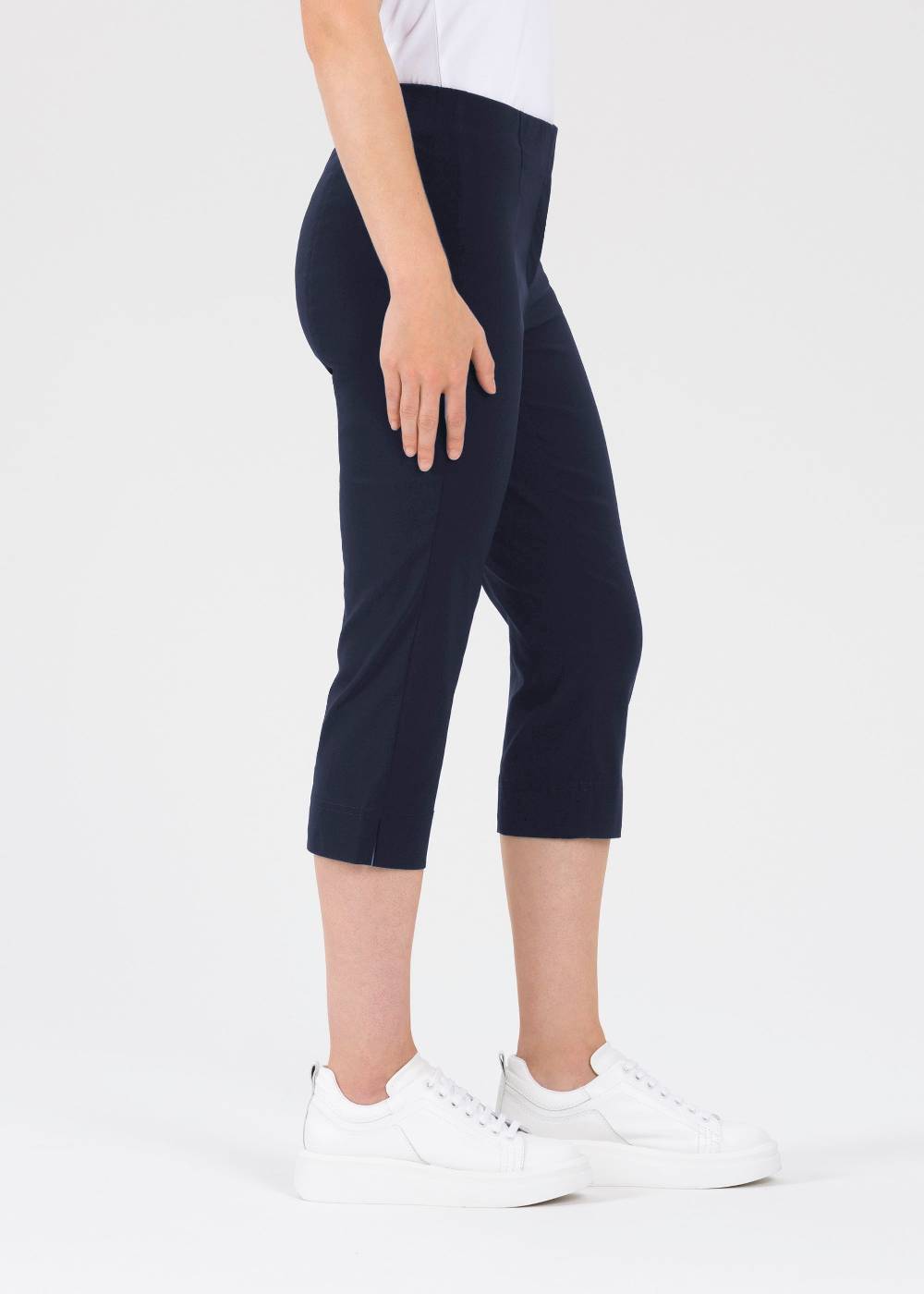 Stehmann Caprihose Ina In Stretchiger Bengaline Qualität