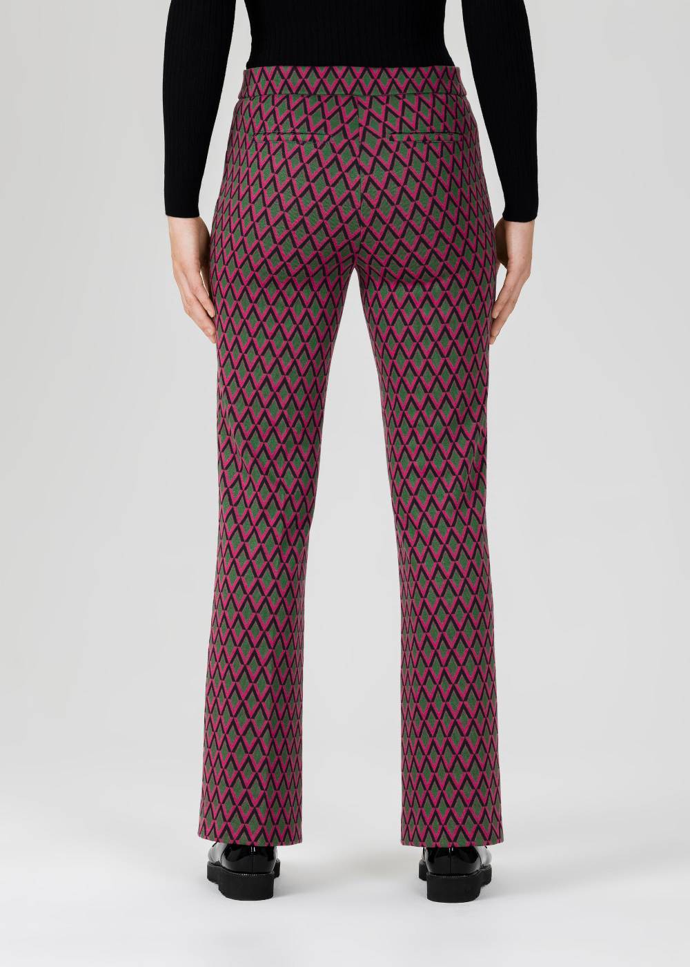 Stehmann Jerseyhose Editta Mit Leicht Ausgestelltem Bein