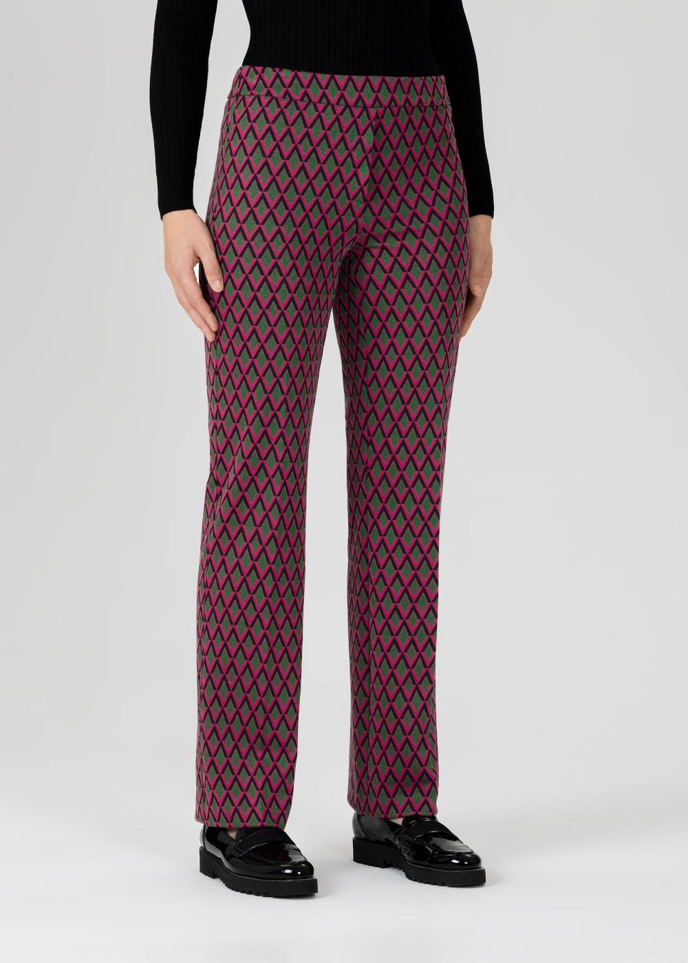 Stehmann Jerseyhose Editta mit leicht ausgestelltem Bein