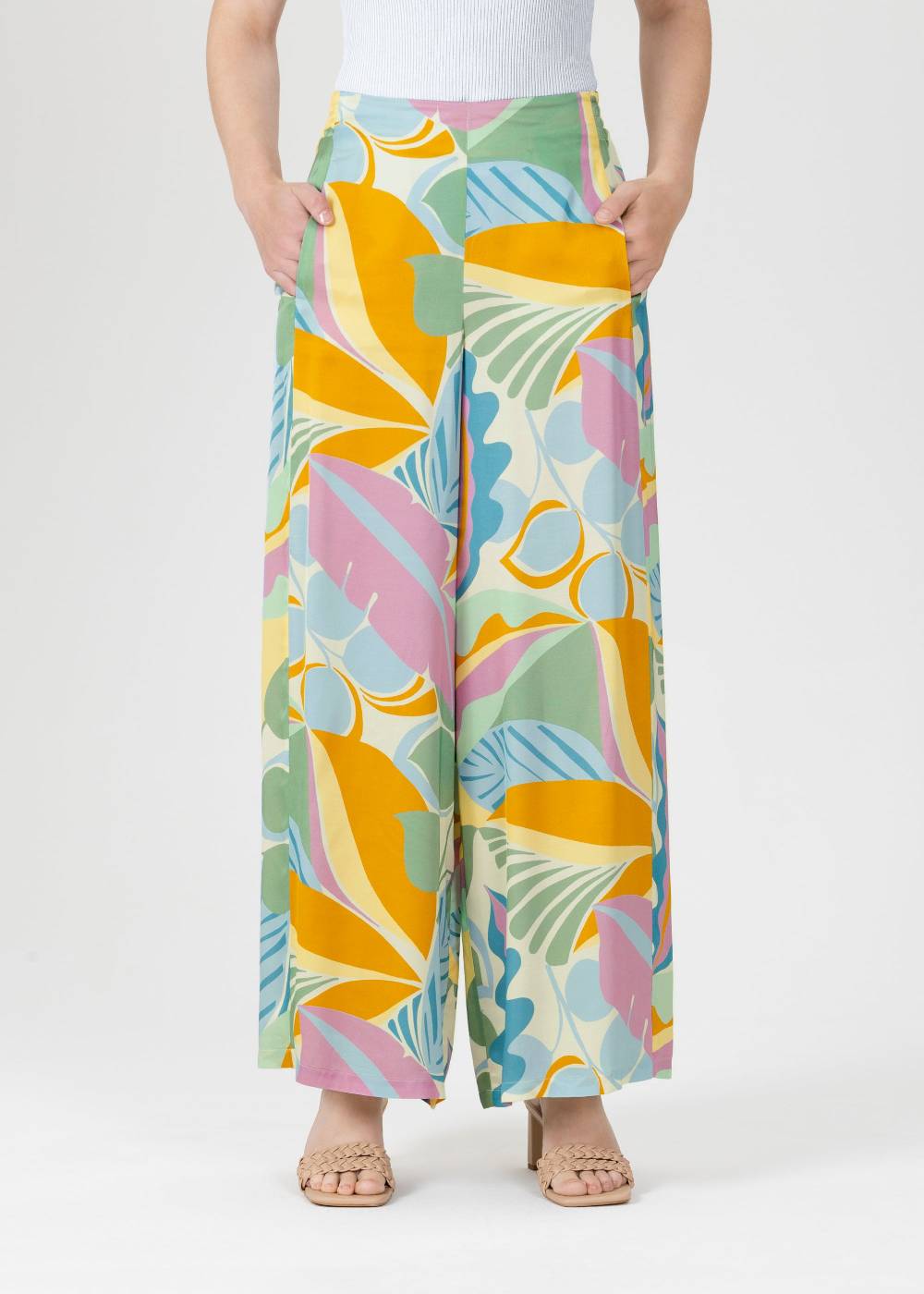 Stehmann Palazzohose Frieda aus fließender Viskose