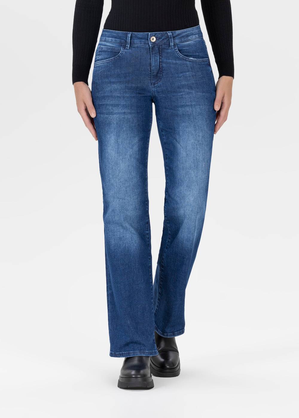 Stehmann 5-Pocket Flared Jeans Peggy