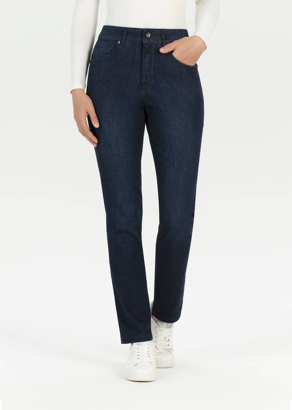 Stehmann 5-Pocket Mellina in Powerstretch-Denim