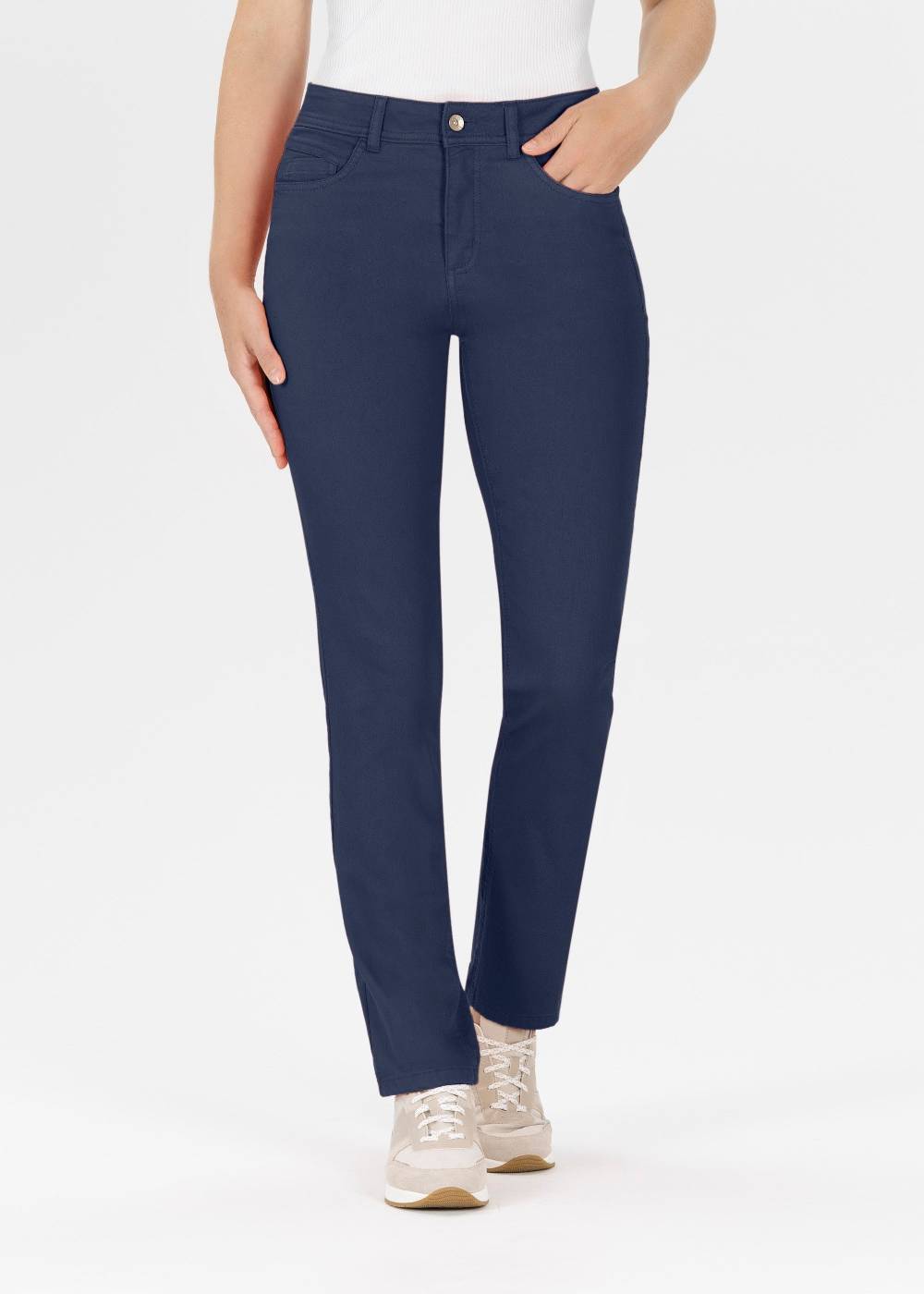 Stehmann 5-Pocket Mellina in Powerstretch-Denim