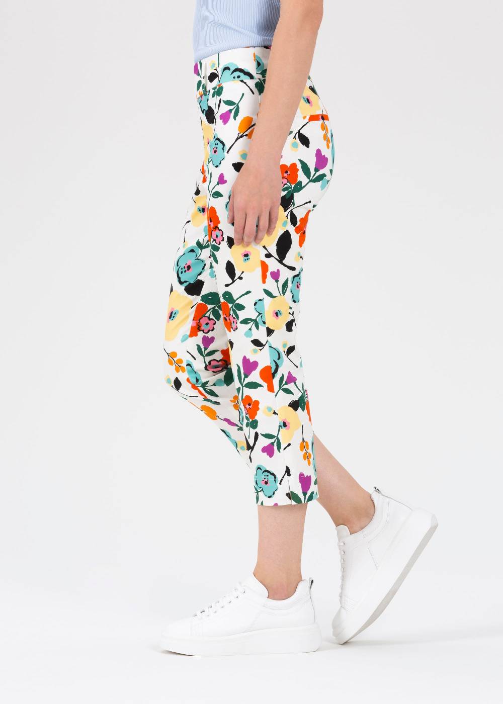 Stehmann 6/8-Hose Emmie In Bengaline Satin