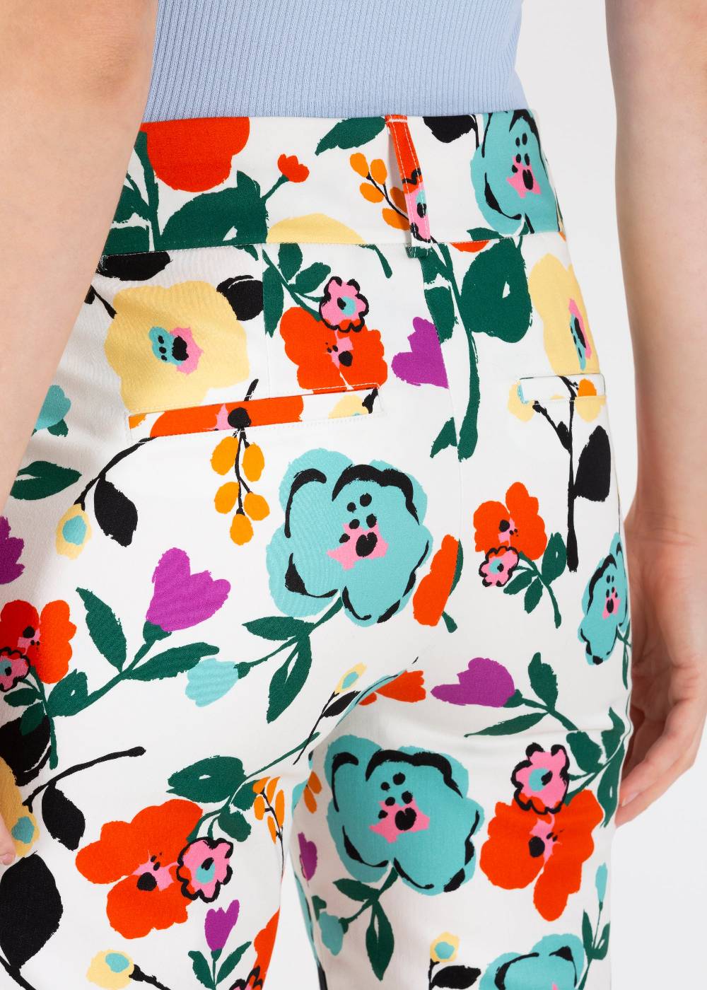 Stehmann 6/8-Hose Emmie In Bengaline Satin