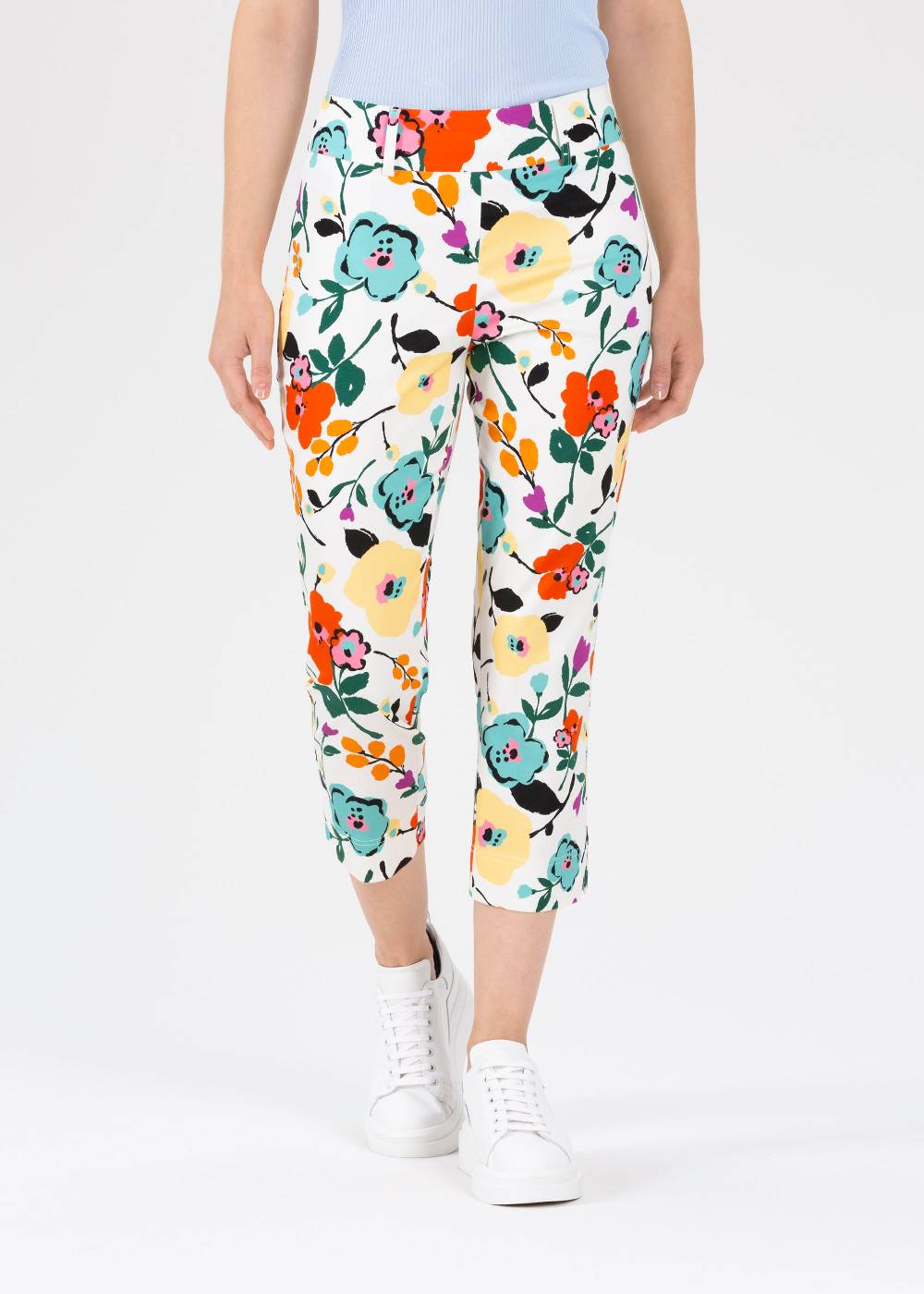 Stehmann 6/8-Hose Emmie in Bengaline Satin