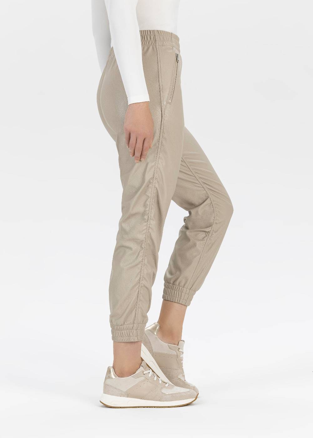 Stehmann 6/8-Hose Hila In Eco-Leder