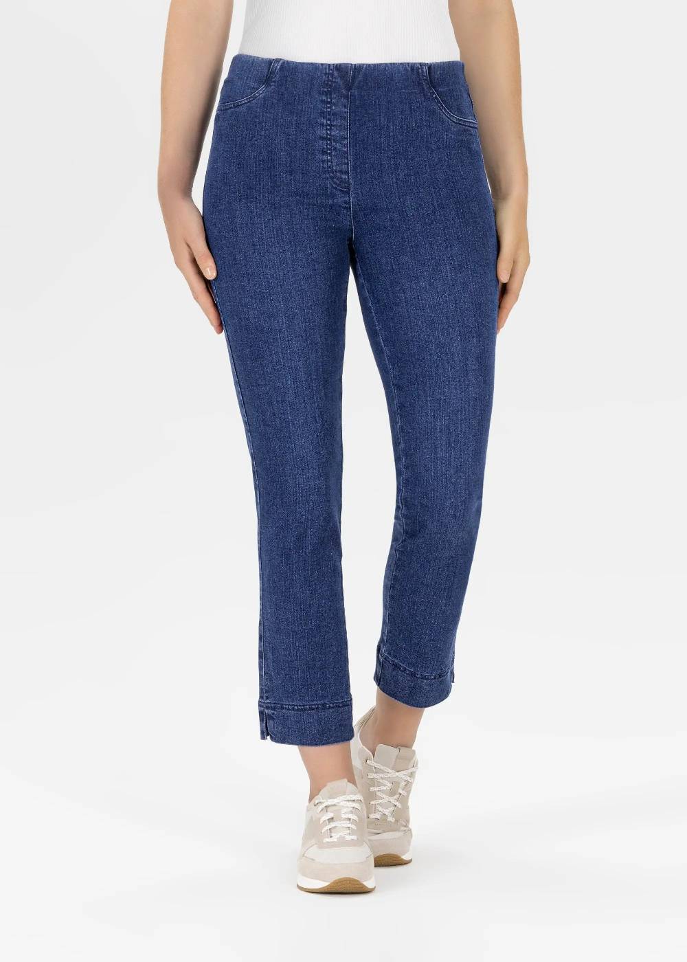 Stehmann 6/8-Hose Igor in Powerstretch-Denim