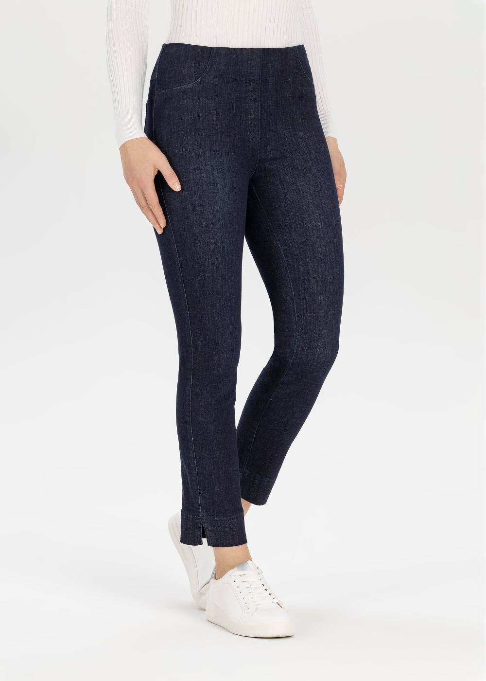 Stehmann 6/8-Hose Igor in Powerstretch-Denim