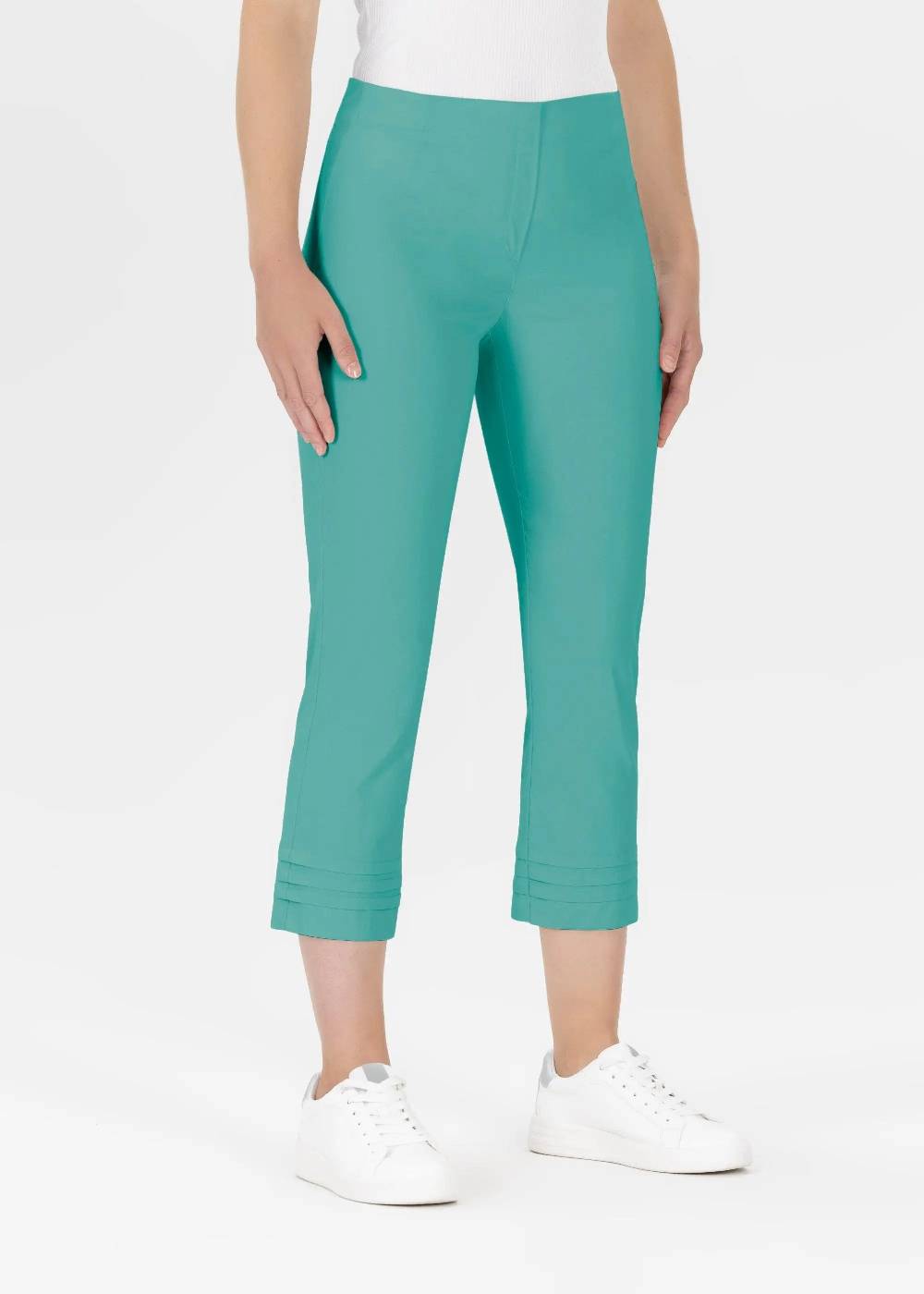 Stehmann 6/8-Hose Ina in Sommer Bengaline