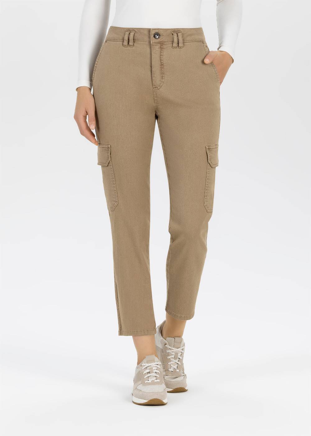 Stehmann 6/8-Hose Paloma in Coloured Denim