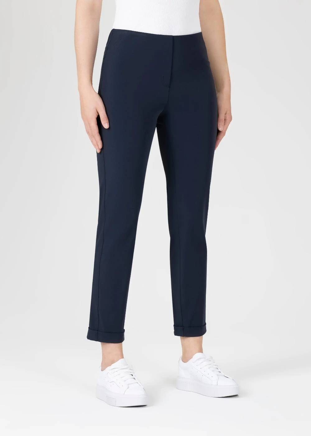 Stehmann 6/8-Hose Sylvia aus HighTec Baumwolle