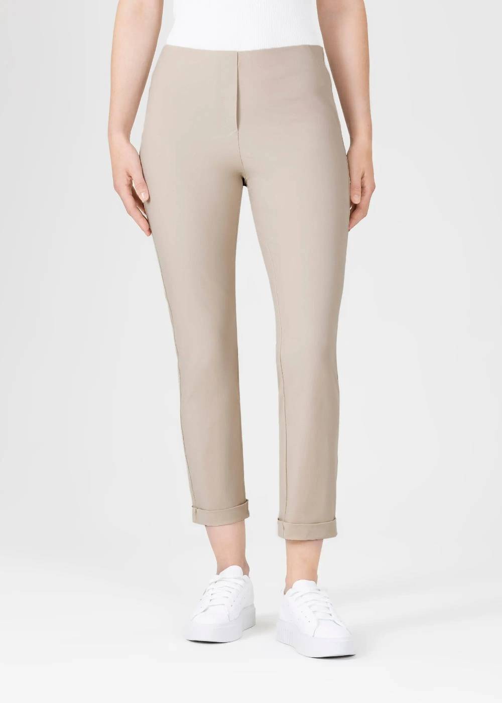 Stehmann 6/8-Hose Sylvia aus HighTec Baumwolle