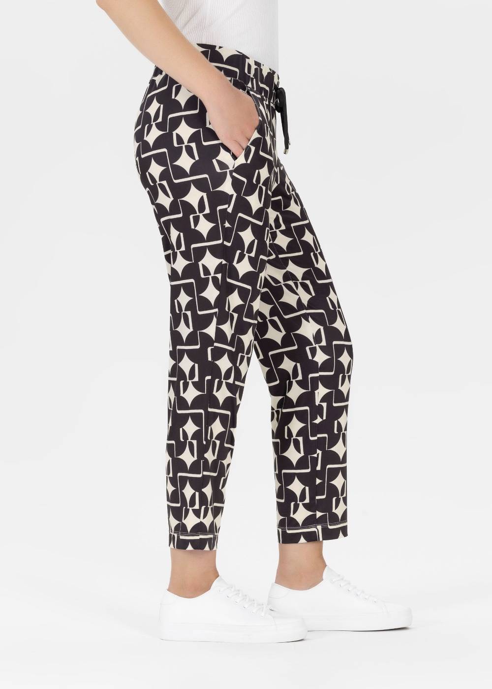 Stehmann 6/8-Jogpants Roxana In Bi-Stretch Jersey