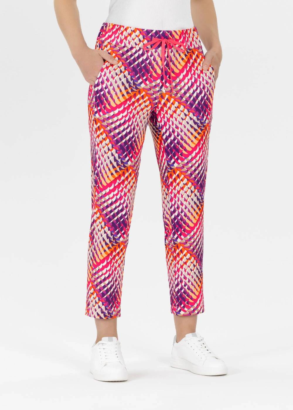 Stehmann 6/8-Jogpants Roxana in Bi-Stretch Jersey