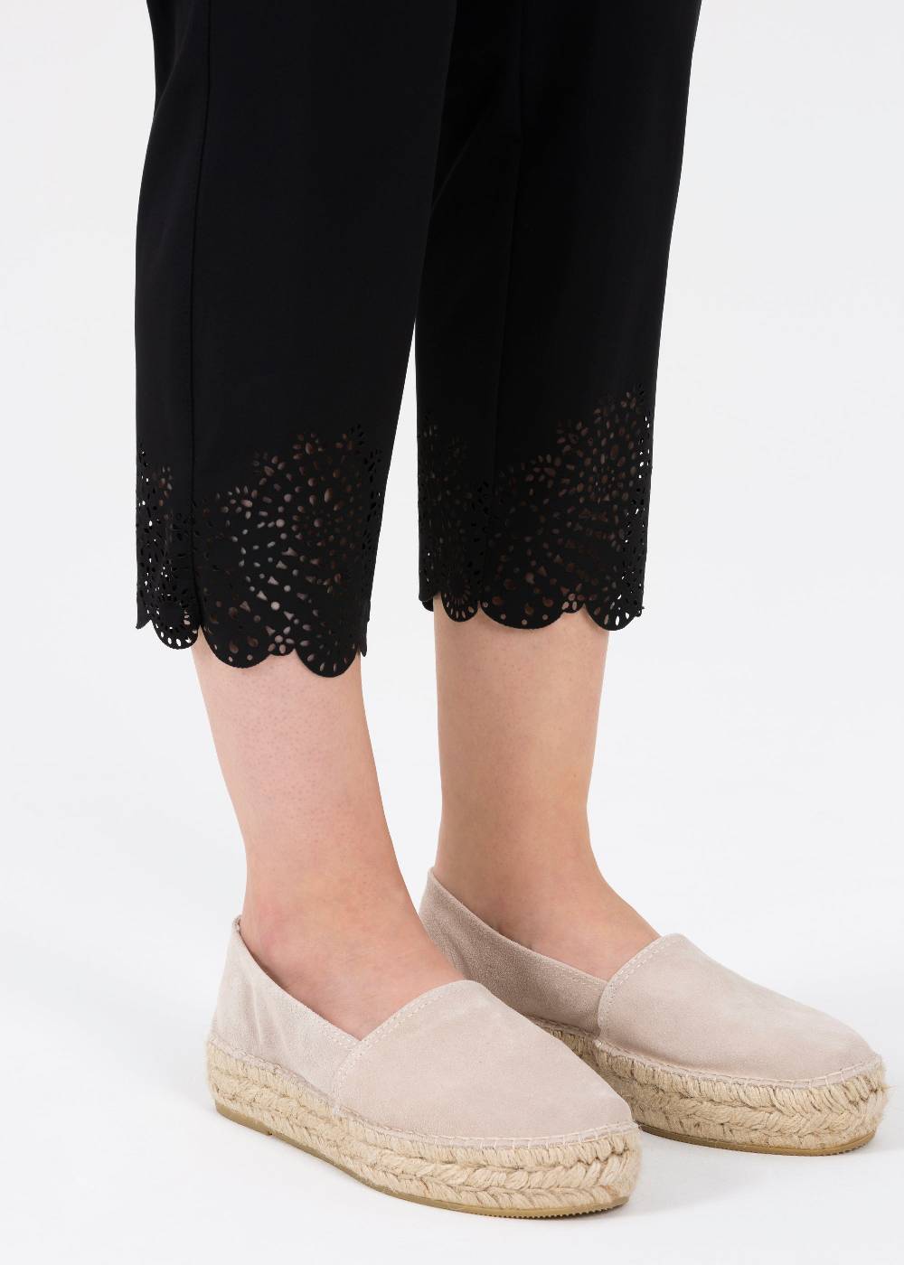 Stehmann 6/8-Jogpants Roxana In Jersey-Qualität