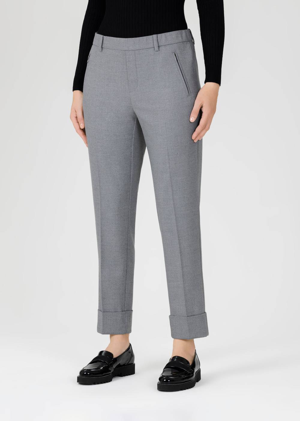 Stehmann 7/8-Chino Fluor in Flanell